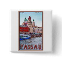 Passau - Donau Waterfront Buttons