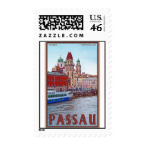 Passau - Donau Waterfront Postage