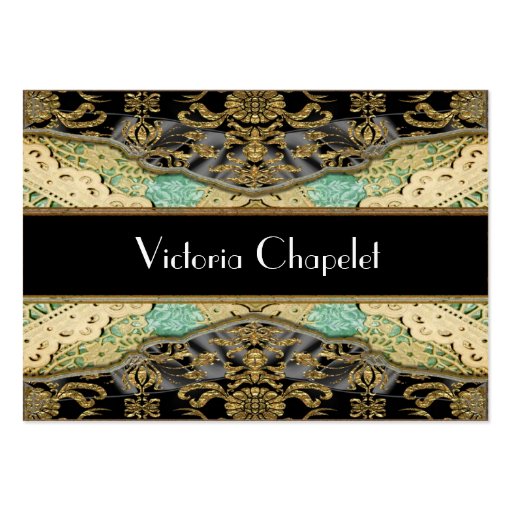 Passementerie Elegant Chic Pearl Business Card (front side)
