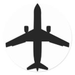 passenger Aeroplane Stickers