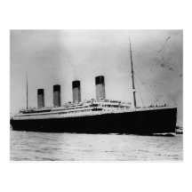 Passenger Liner Steamship RMS Titanic Postcard