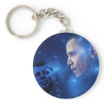 Passing of the Torch, John F. Kennedy Barack Obama Keychain