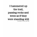 Passing Rocks and Trees t-shirts