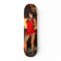 "Passion" Custom Skateboard Sexy Pinup Deck Art by sexyshirts2 "Passion" Custom Skateboard Sexy Pinup Deck Art