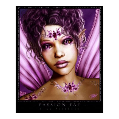 Passion Fae Poster by Ravnheart