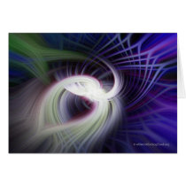 Passion Flower SpinArt Card
