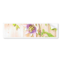 Passion Flower Vine bumper stickers by haikulady Passion Flower Vine bumper stickers