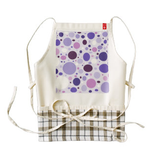 Passion For Purple Zazzle HEART Apron