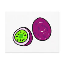 passion fruit postcards
