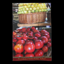 Passion Fruits @ Funchal Markets, Madeira Portugal kitchen towels