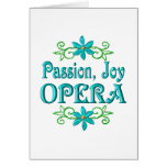 Passion Joy Opera Greeting Card