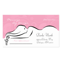 Passion Pink Darla  Business Cards