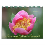 Passionate About Peonies II Calendar