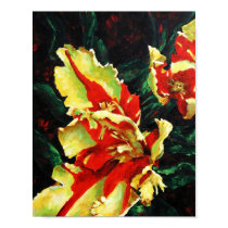 Passionate Dance (Parrot Tulips) Fine Art Print by jaisjewels Passionate Dance (Parrot Tulips) Fine Art Print
