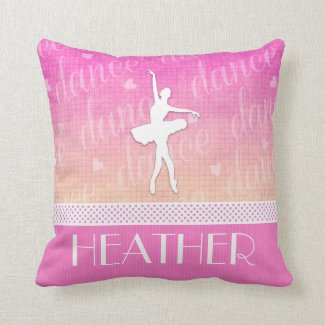 Passionate Dancer Pillow