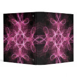 Passionate Pink Fractal Binder