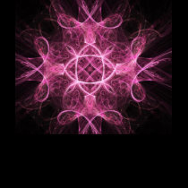 Passionate Pink Fractal T-Shirt