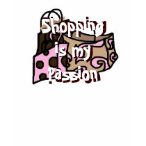 Passionate Shopper t-shirts by LaLaLov3 Passionate Shopper t-shirts