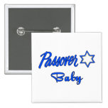 Passover Baby Blue Button