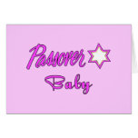 Passover Baby Girl Card