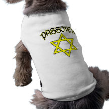 Passover Black & Gold Doggie Tshirt