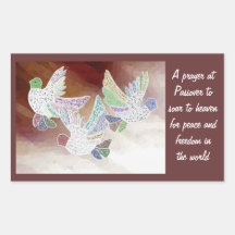 Passover Prayer Stickers