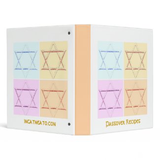 Passover Recipes binder