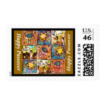 Passover - Starry Night Israel Ivory Stamp