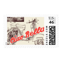 Passport to Rome A by Ceci New York stamps