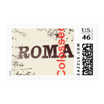 Passport to Rome C by Ceci New York stamps