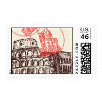 Passport to Rome E - by Ceci New York stamps