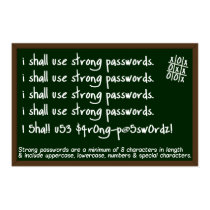 Passwords Information Security Awareness Poster posters by mindfulsecurity Passwords Information Security Awareness Poster posters