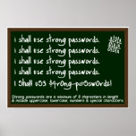 Passwords Information Security Awareness Poster