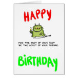 Past Greeting Card