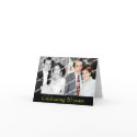 Past & Present Golden Anniversary Invitation cards by starstreamdesign Past & Present Golden Anniversary Invitation cards