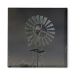 Past & Present Windmill Magnet