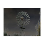 Past & Present Windmill Postcard