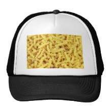 Pasta Background Mesh Hats