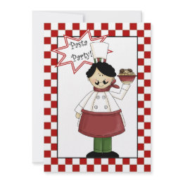 Pasta Party Invitation invitation