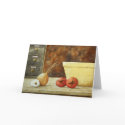 Pasta Recipe Still Life Greeting Card by paintingcoyote36 Pasta Recipe Still Life Greeting Card