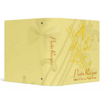 Pasta Recipes binders