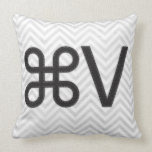 Paste Apple V Mac Pillow