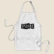 Paste Block Logo Black aprons