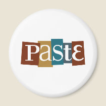 Paste Block Logo Color magnets