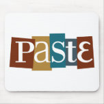 Paste Block Logo Color Mouse Pad