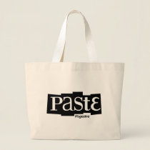 Paste Block Logo Magazine Black bags