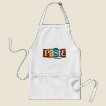 Paste Block Logo Magazine Color aprons