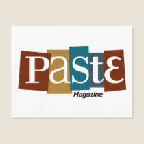 Paste Block Logo Magazine Color postcards