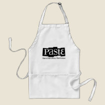 Paste Block Logo Tag on Bottom Black aprons