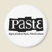 Paste Block Logo Tag on Bottom Black magnets
